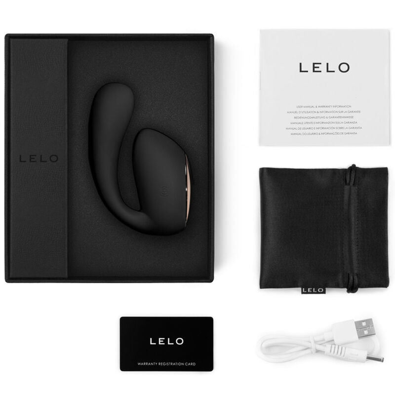 LELO - IDA WAVE COUPLES MASSAGER SCHWARZ