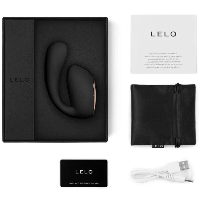 LELO - IDA WAVE COUPLES MASSAGER SCHWARZ - Vanelion Paradise