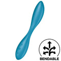 SATISFYER - G-SPOT FLEX 1 MULTIVIBRATOR BLAU - Vanelion Paradise