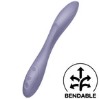 SATISFYER - G-SPOT FLEX 2 MULTI VIBRATOR LILA - Vanelion Paradise