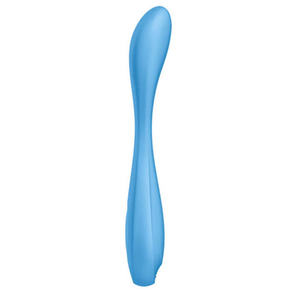 SATISFYER - G-SPOT FLEX 4+ MULTI VIBRATOR APP BLAU