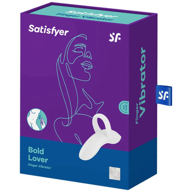 SATISFYER - BOLD LOVER FINGERVIBRATOR WEISS - Vanelion Paradise