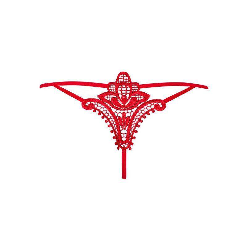 OBSESSIVE - LUIZA THONG ROT L/XL - Vanelion Paradise
