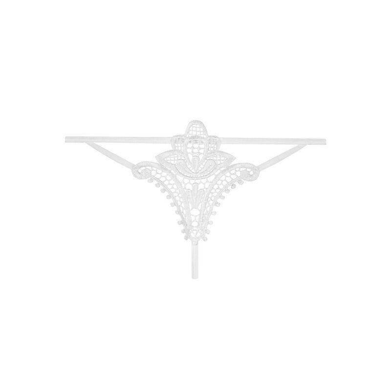 OBSESSIVE - LUIZA THONG WEISS L/XL - Vanelion Paradise