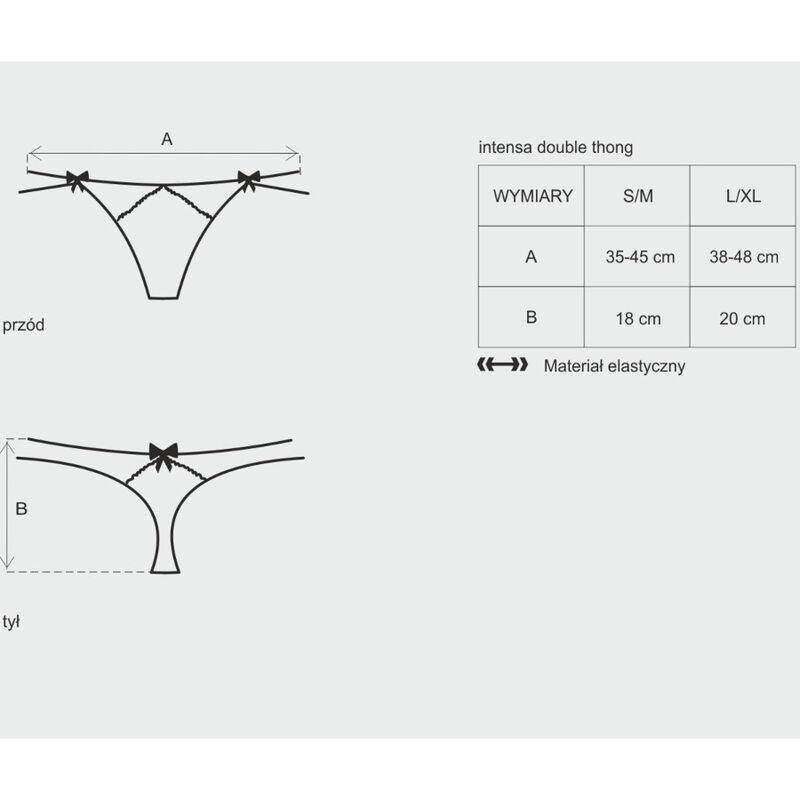 OBSESSIVE - INTENSA DOUBLE THONG S/M - Vanelion Paradise