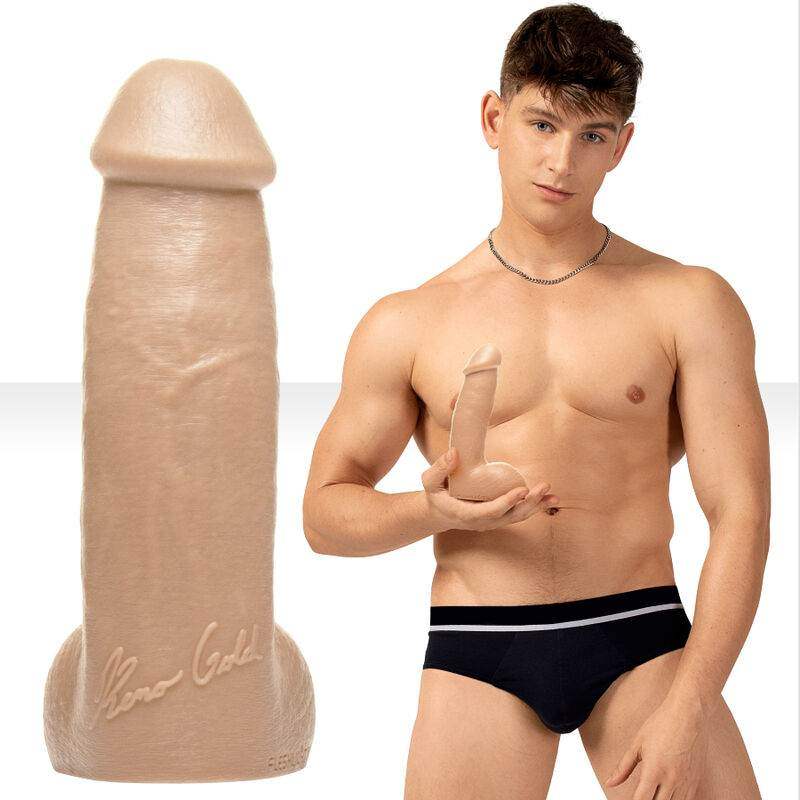 FLESHJACK - RENO GOLDDILDO 19 CM - Vanelion Paradise