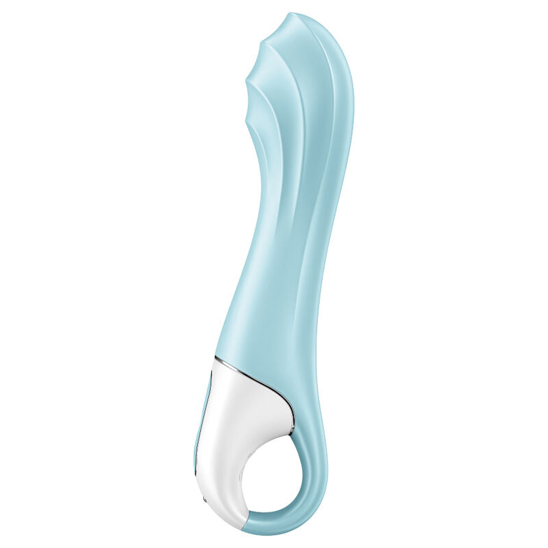 SATISFYER - AIR PUMP VIBRATOR 5+ AUFBLASBARE G-SPOT-VIBRATOR-APP BLAU