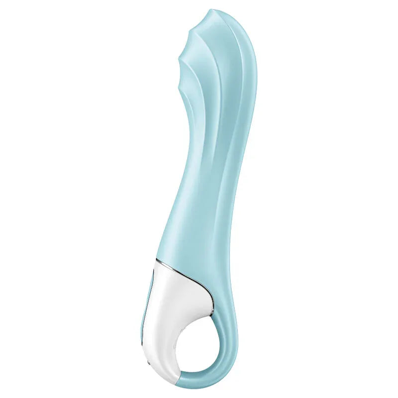 SATISFYER - AIR PUMP VIBRATOR 5+ AUFBLASBARE G-SPOT-VIBRATOR-APP BLAU - Vanelion Paradise