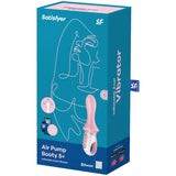 SATISFYER - AIR PUMP BOOTY 5+ AUFBLASBARER ANALVIBRATOR ROSA - Vanelion Paradise