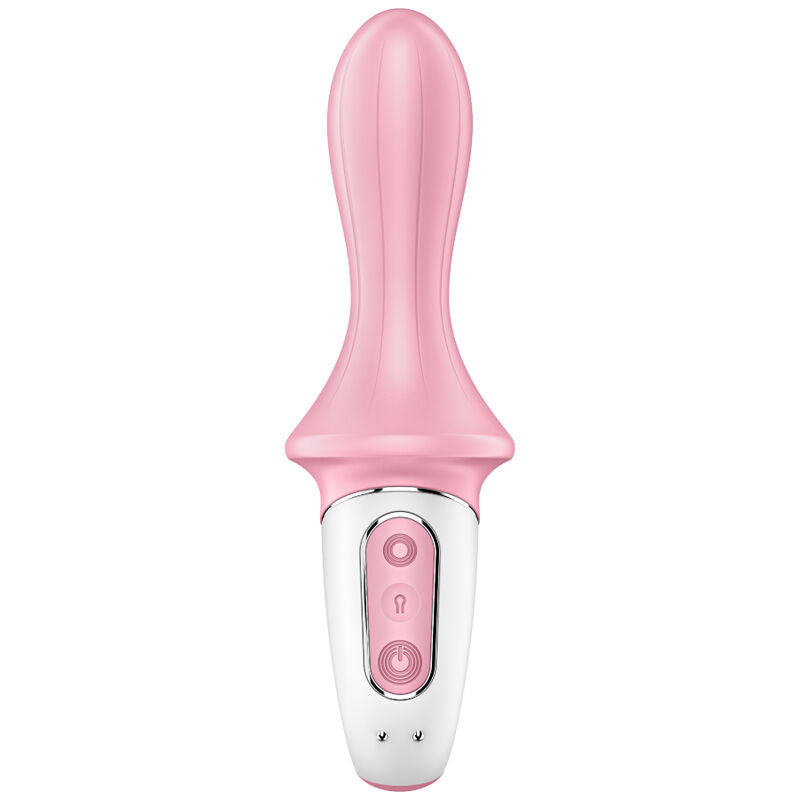 SATISFYER - AIR PUMP BOOTY 5+ AUFBLASBARER ANALVIBRATOR ROSA