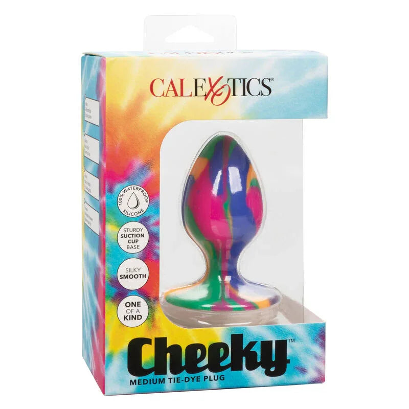 CALEXOTICS - CHEEKY MEDIUM TIE-DYE PLUG ANAL - Vanelion Paradise