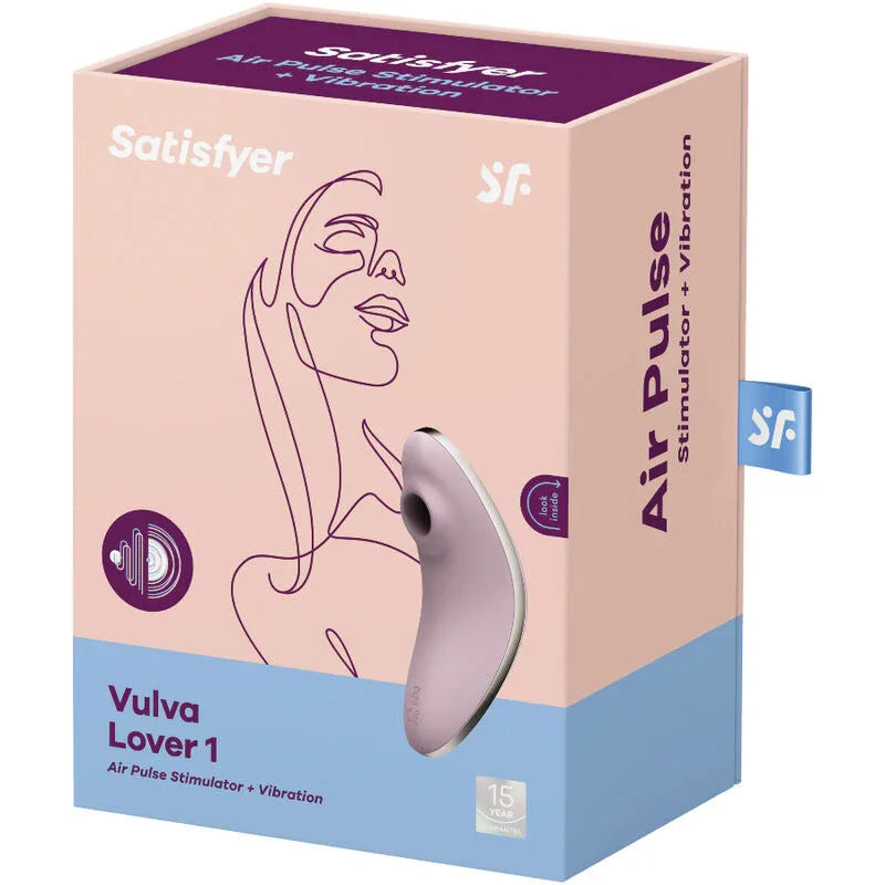 SATISFYER - VULVA LOVER 1 LUFTPULSSTIMULATOR & VIBRATOR - Vanelion Paradise