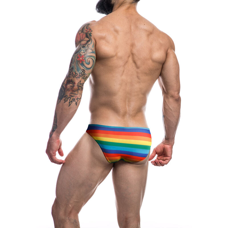 CUT4MEN - LOW LISE BRIEF REGENBOGEN L