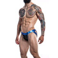 CUT4MEN - JOCKSTRAP DESIRE CUERO AZUL L - Vanelion Paradise