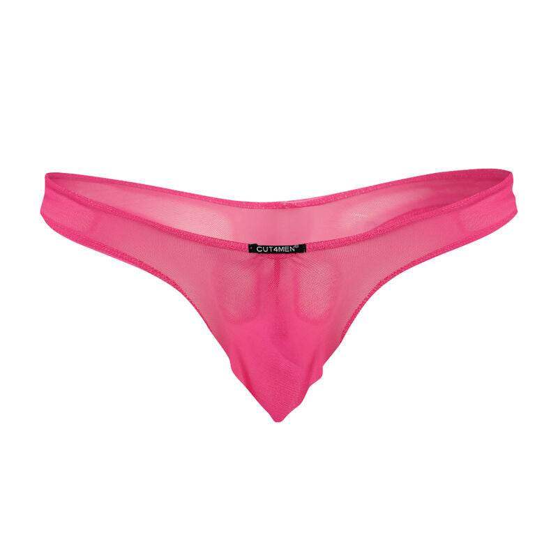 CUT4MEN - TANGA CON REALCE FUCSIA XL - Vanelion Paradise