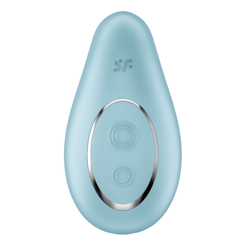 SATISFYER - DIPPING DELIGHT AUFLEGVIBRATOR BLAU