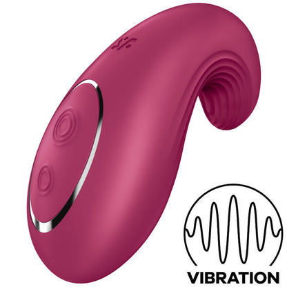 SATISFYER - DIPPING DELIGHT AUFLEGVIBRATOR BLAU - Vanelion Paradise