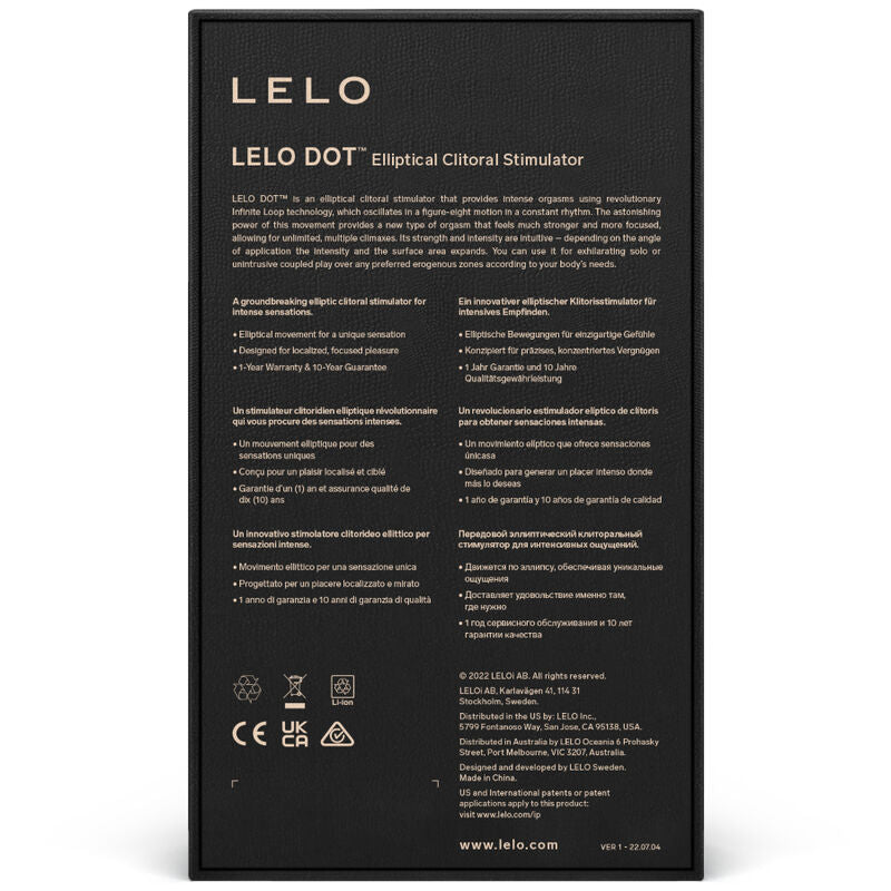 LELO - DOT KLITORISTIMULATOR - AQUA