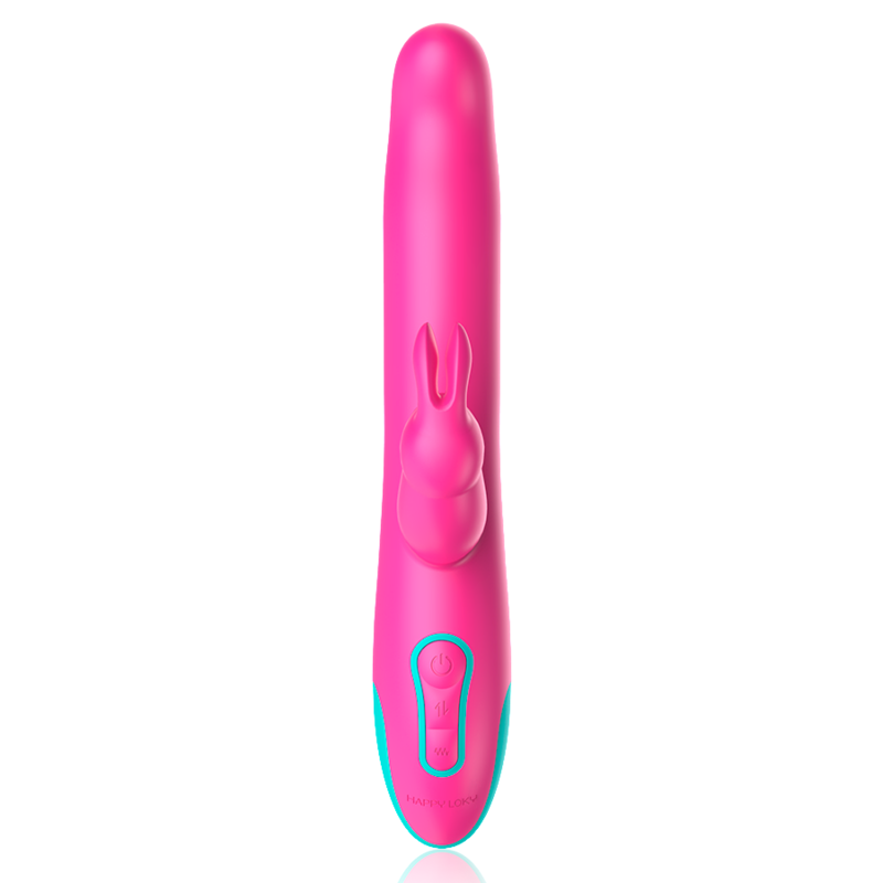 HAPPY LOKY - PLUTO RABBIT VIBRATOR & ROTATOR WATCHME WIRELESS TECHNOLOGIE KOMPATIBEL