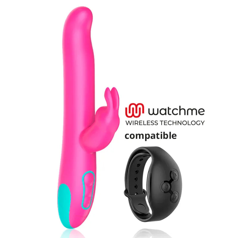 HAPPY LOKY - PLUTO Rabbit Vibrator mit Rotation & Watchme Kompatibilität - Vanelion Paradise