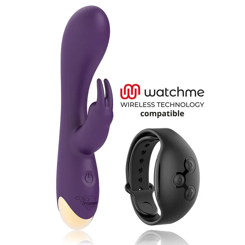 TREASURE - LAURENCE RABBIT VIBRATOR WATCHME WIRELESS-TECHNOLOGIE KOMPATIBEL - Vanelion Paradise