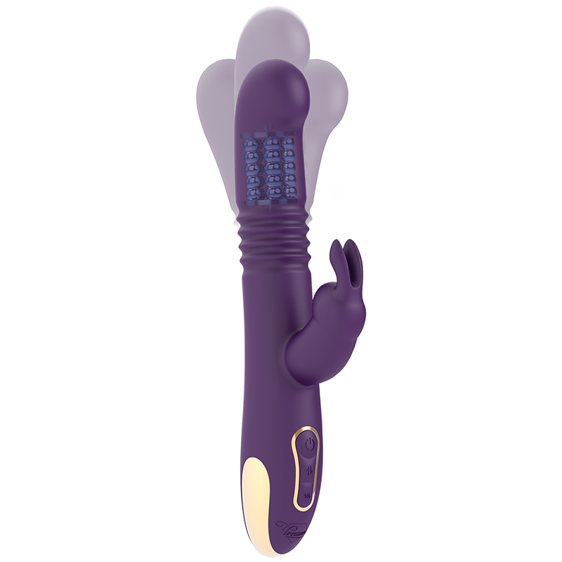 TREASURE - BASTIAN RABBIT UP & DOWN, ROTATOR & VIBRATOR KOMPATIBEL MIT WATCHME WIRELESS TECHNOLOGY