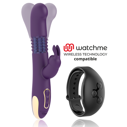 TREASURE - BASTIAN RABBIT UP & DOWN, ROTATOR & VIBRATOR KOMPATIBEL MIT WATCHME WIRELESS TECHNOLOGY