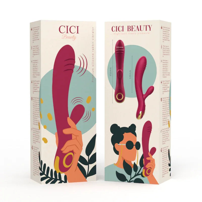 CICI BEAUTY - PREMIUM SILIKON RABBIT VIBRATOR - Vanelion Paradise