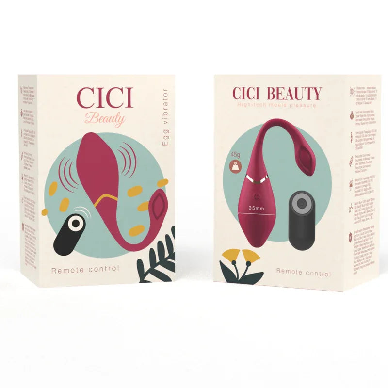 CICI BEAUTY - PREMIUM SILIKON EI VIBRATOR FERNBEDIENUNG - Vanelion Paradise