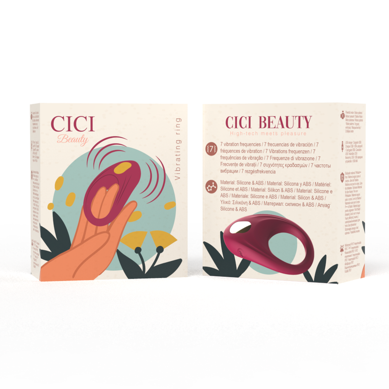 CICI BEAUTY - PREMIUM VIBRIERENDER SILIKONRING