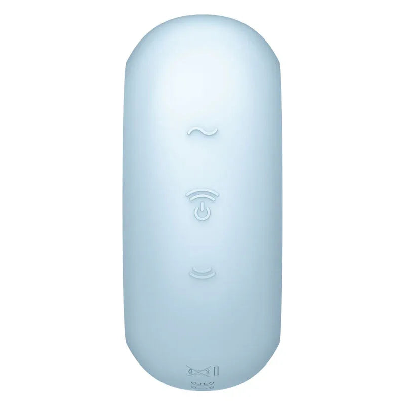 SATISFYER - PRO TO GO 3 DOPPELTER LUFTPULSSTIMULATOR & VIBRATOR - Vanelion Paradise