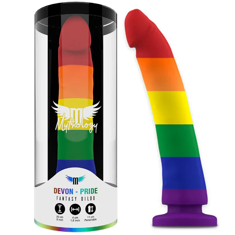 MYTHOLOGY - DEVON PRIDE DILDO L - Vanelion Paradise