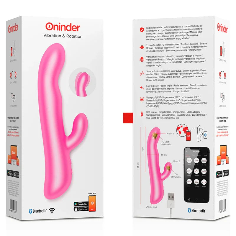 ONINDER - OSLO VIBRATION & ROTATION ROSA - KOSTENLOSE APP - Vanelion Paradise