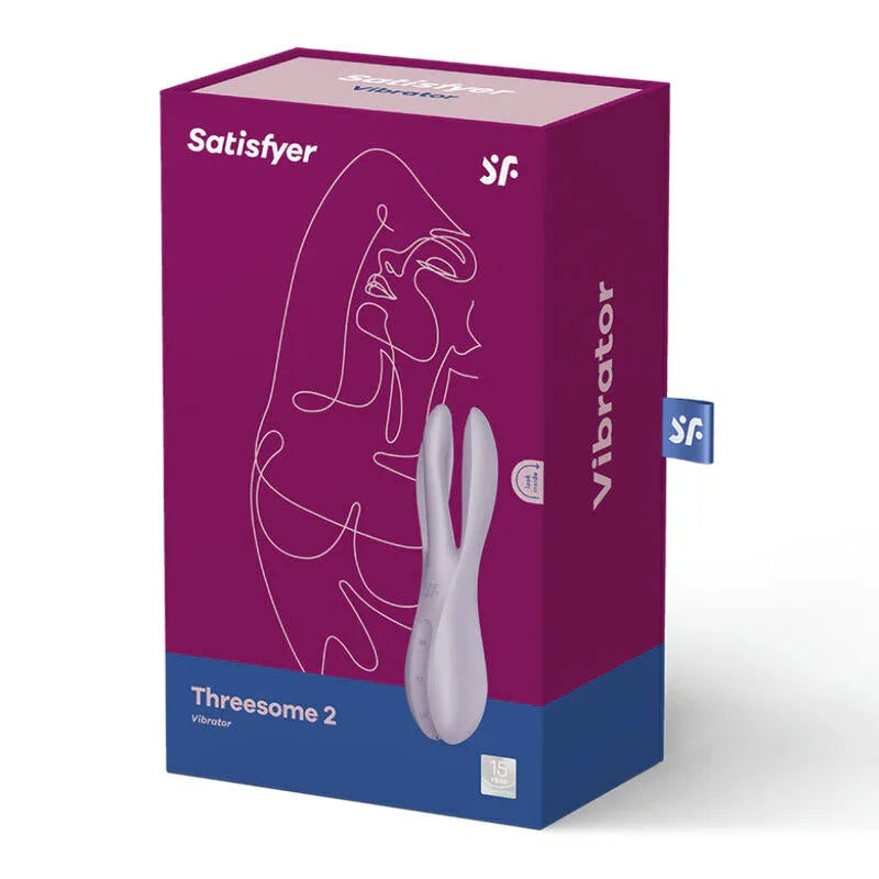 SATISFYER - THREESOME 2 VIBRATOR - Vanelion Paradise