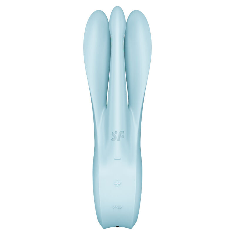 SATISFYER - THREESOME 1 VIBRATOR BLAU