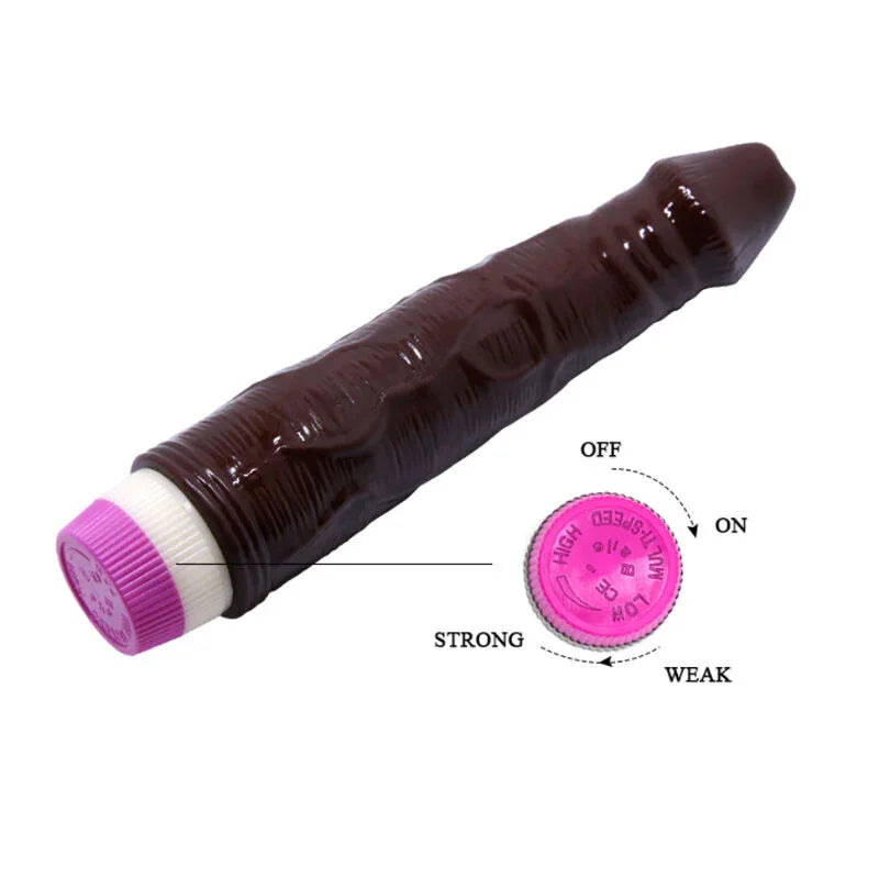 BAILE - WELLEN DES VERGNÜGENS VIBRATOR 23 CM BRAUN - Vanelion Paradise