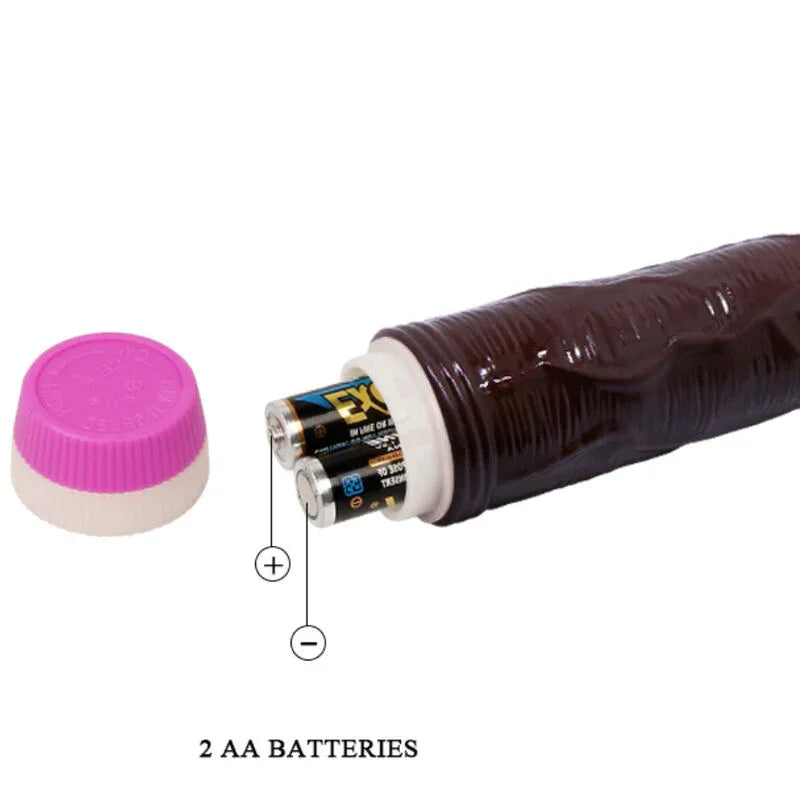BAILE - WELLEN DES VERGNÜGENS VIBRATOR 23 CM BRAUN - Vanelion Paradise