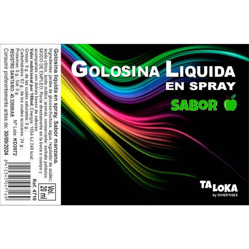 TALOKA - FLÜSSIGES APFEL-SÜSSIGKEITEN-SPRAY - Vanelion Paradise