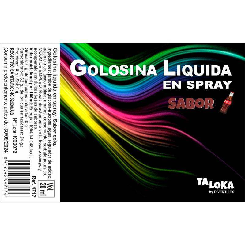 TALOKA - FLÜSSIGES COLA-SÜSSIGKEITSSPRAY - Vanelion Paradise