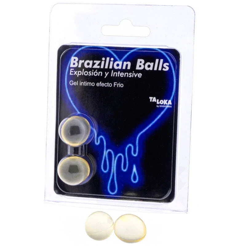 TALOKA - 2 BRASILIANISCHE BLLE, AUFREGENDES GEL MIT KLTE- UND VIBRATIONSEFFEKT - Vanelion Paradise