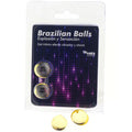TALOKA - 2 BRASILIANISCHE BLLE MIT VIBRATIONS- UND SCHOCKEFFEKT AUFREGENDES GEL - Vanelion Paradise