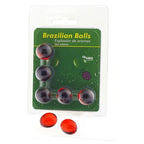 TALOKA - 5 BRASILIANISCHE KUGELN ERDBEER-INTIM-GEL - Vanelion Paradise