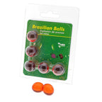 TALOKA - 5 BRASILIANISCHE KUGELN, ERDBEERE UND SCHOKOLADE, INTIMGEL - Vanelion Paradise