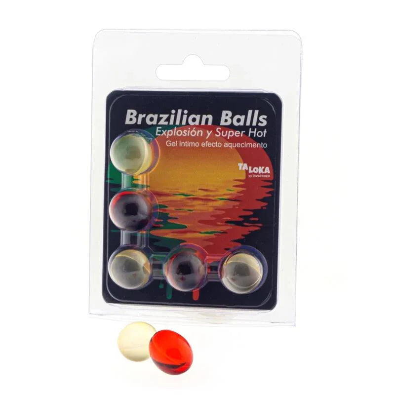 TALOKA - 5 BRASILIANISCHE BLLE, SUPERHEISSES, AUFREGENDES GEL MIT EFFEKT - Vanelion Paradise