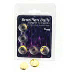 TALOKA - 5 BRASILIANISCHE BLLE MIT VIBRATIONS- UND SCHOCKEFFEKT AUFREGENDES GEL - Vanelion Paradise