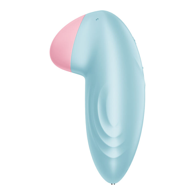 SATISFYER - TROPICAL TIP AUFLEGVIBRATOR BLAU