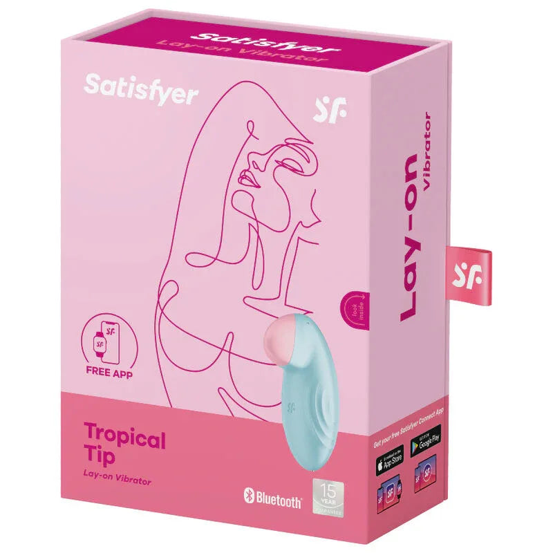 SATISFYER - TROPICAL TIP AUFLEGVIBRATOR - Vanelion Paradise