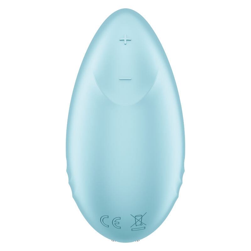 SATISFYER - TROPICAL TIP AUFLEGVIBRATOR BLAU