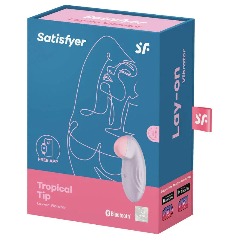 SATISFYER - TROPICAL TIP AUFLEGVIBRATOR - Vanelion Paradise
