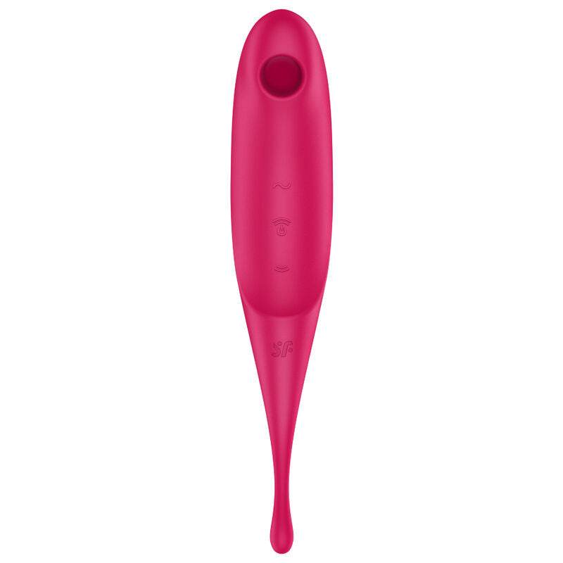 SATISFYER - TWIRLING PRO AIR PULSE STIMULATOR & VIBRATOR ROT